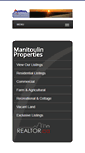 Mobile Screenshot of manitoulinproperty.com