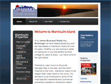 Tablet Screenshot of manitoulinproperty.com